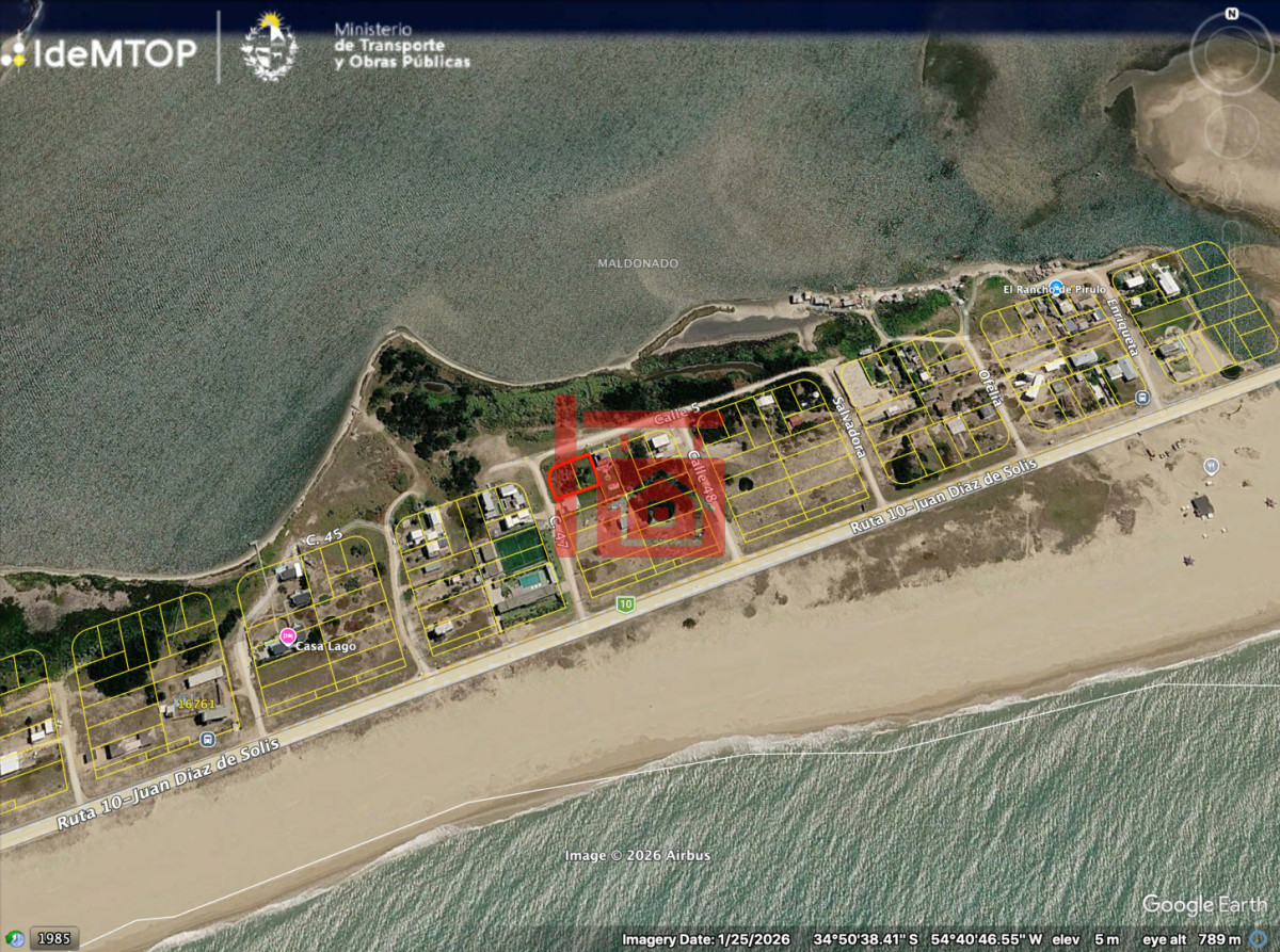 Terreno ID.926 - TERRENOS EN VENTA EN SANTA MONICA PRIMERA LINEA A LA LAGUNA
