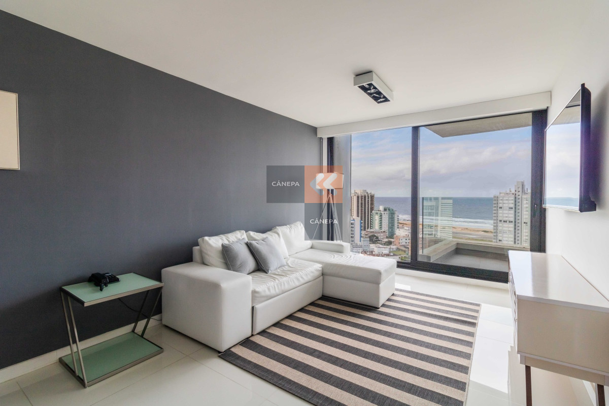 Departamento de 1 dormitorio con vista a la brava