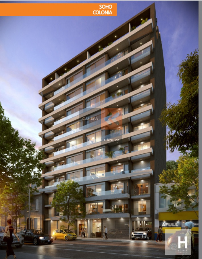 Apartamento en Tres Cruces - Montevideo