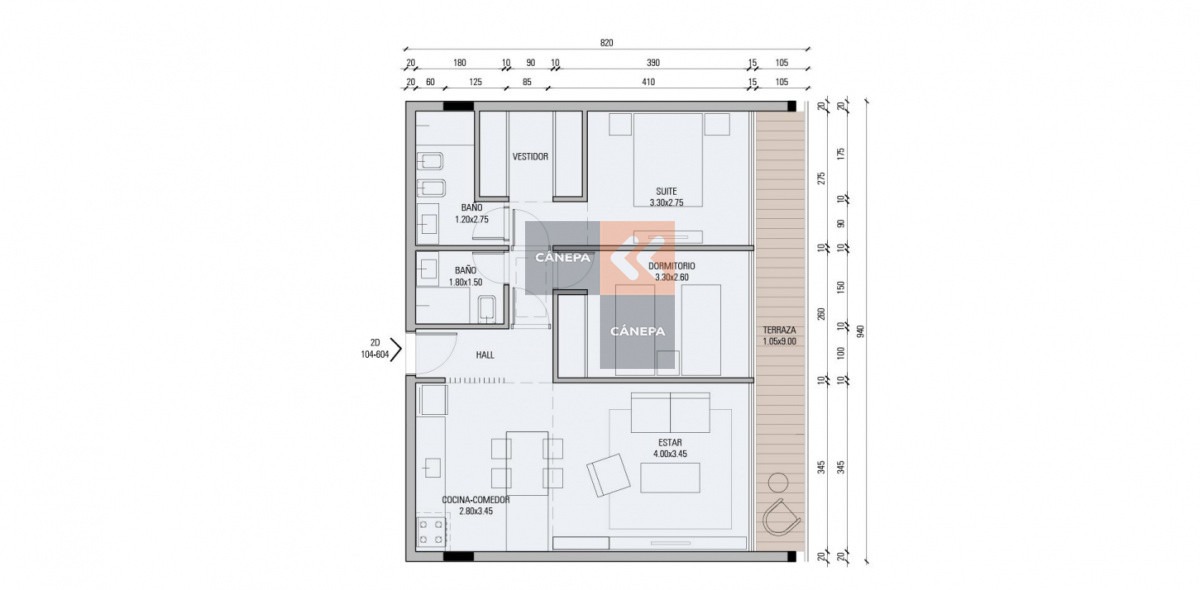 Espectacular apartamento por Gomez Platero en Playa Mansa a la venta 
