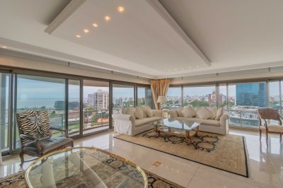 Venta excelente apartamento de 2 dormitorios frente al Puerto de Buceo 