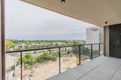 Venta apartamento de 1 dormitorio sobre el lago Calcagno