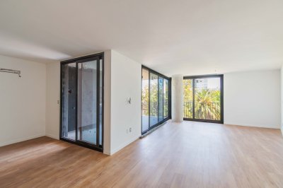 Alquiler monoambiente en Pocitos con parrillero