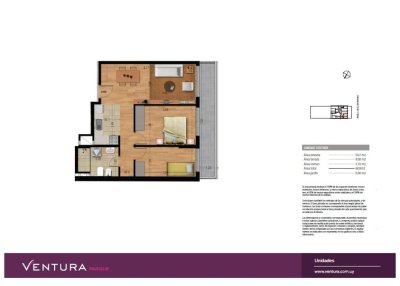 Venta apartamento 2 dormitorios en La Blanqueada