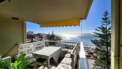 Disponible alquiler de febrero, espectacular apartamento en Mansa, con vistas inigualables al mar