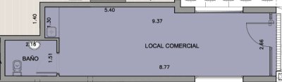 Venta con renta de local comercial en Punta Carretas 