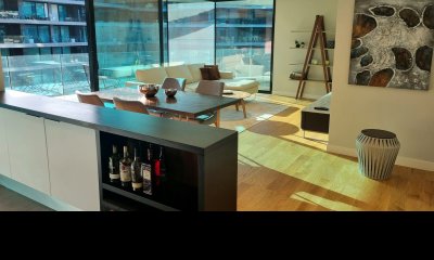 Venta con renta apartamento amueblado de 2 dormitorios en Puerto del Buceo