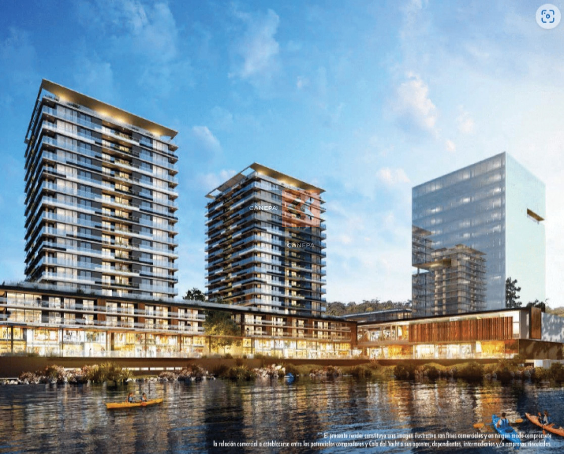 Desarrollo residencial, de oficinas y comercial sobre el Lago Calcagno!