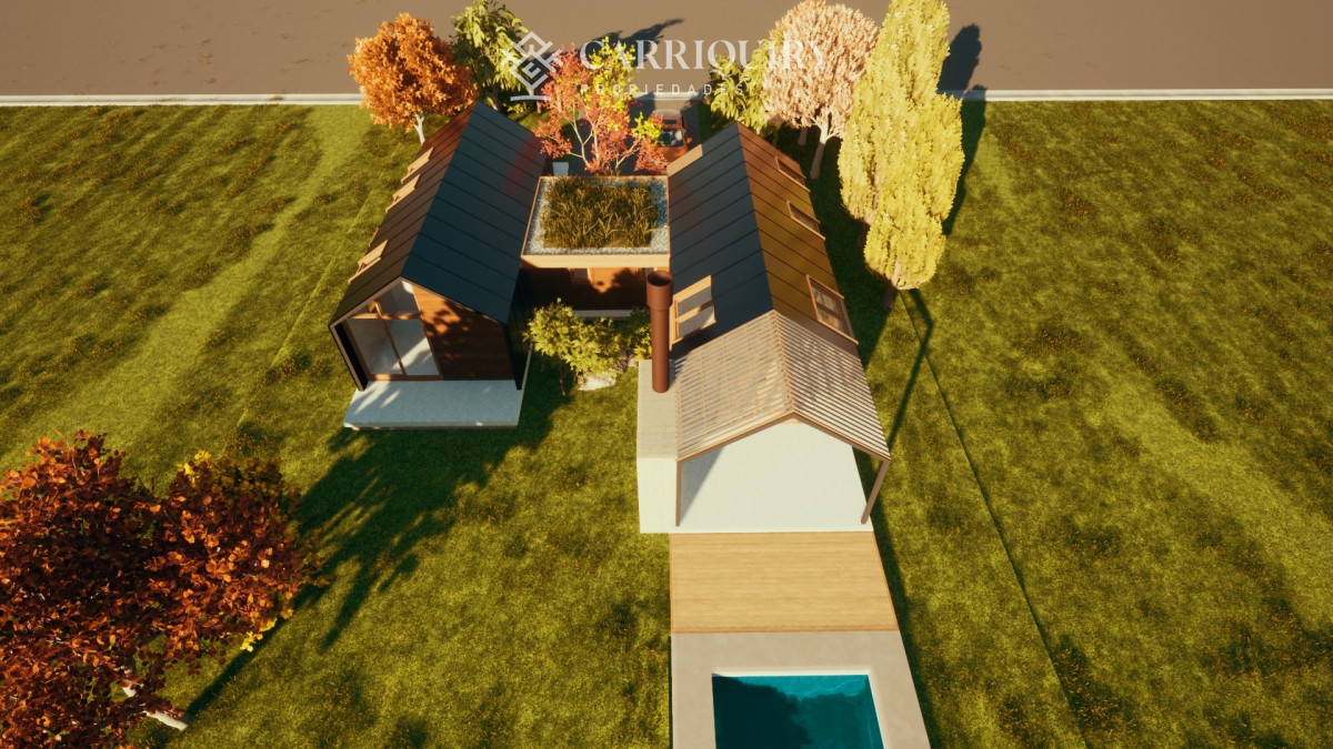 Arquitectura Sustentable Casa de 3 dormitorios Madera y Porticos de Hierro - GoPunta - Portal Inmobiliario de Punta del Este - Maldonado