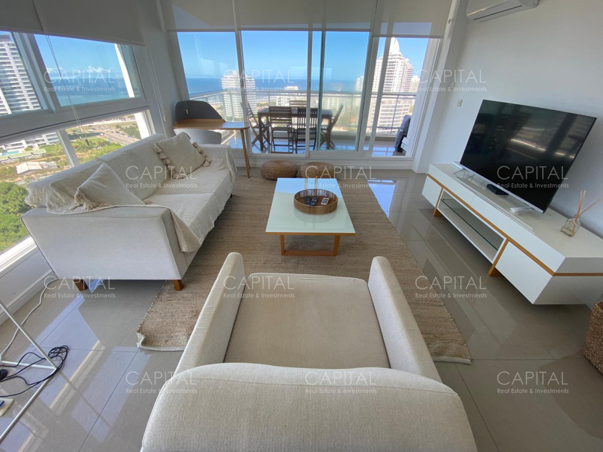 Torre One 2 Punta del Este Apartamento en Alquiler - CCP38800A