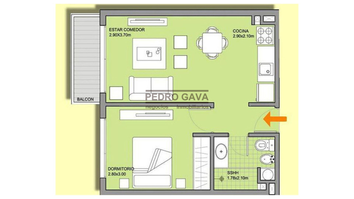 Apartamento ID.331 - Tu rincón en Piriápolis, a pasos de todo , apartamento a la venta en Piriapolis