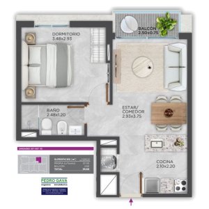 Apartamento ID.281 - Oportunidad !! apartamento a estrenar en Piriapolis