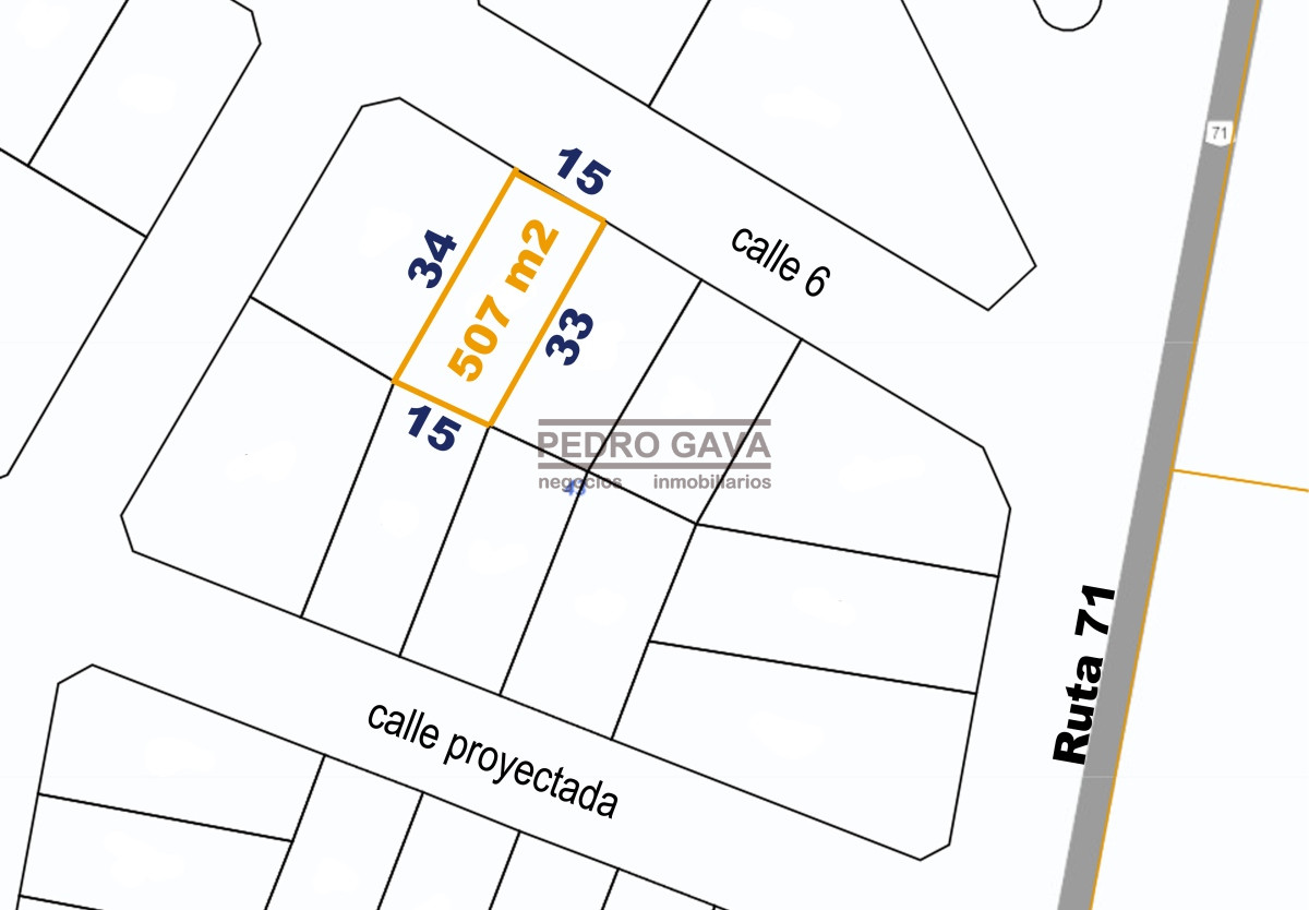 Terreno ID.204 - Balneario Las Flores, terreno a la venta de 507 m2 con hermosas vistas !!