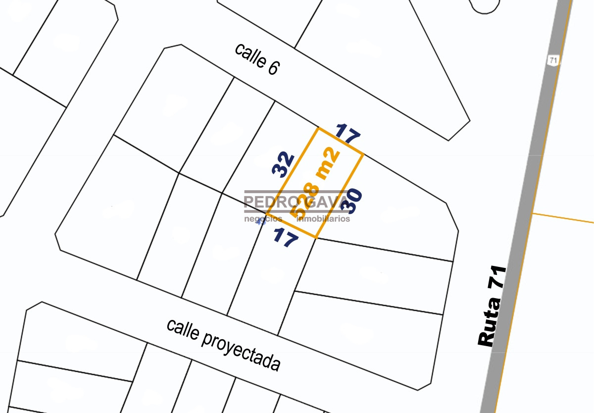 Terreno ID.201 - Terreno a la venta en Balneario Las Flores con vista a la sierra de Las Animas.