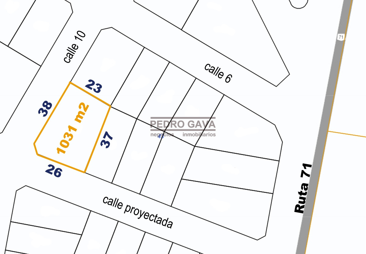 Terreno ID.206 - Hermoso terreno esquina a la venta en Balneario Las Flores 
