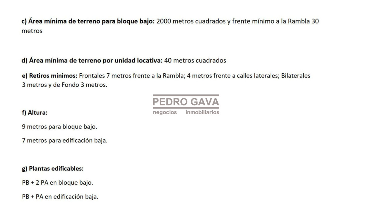 Terreno ID.315 - Terreno en venta frente a la Rambla de Piriápolis !!!!!