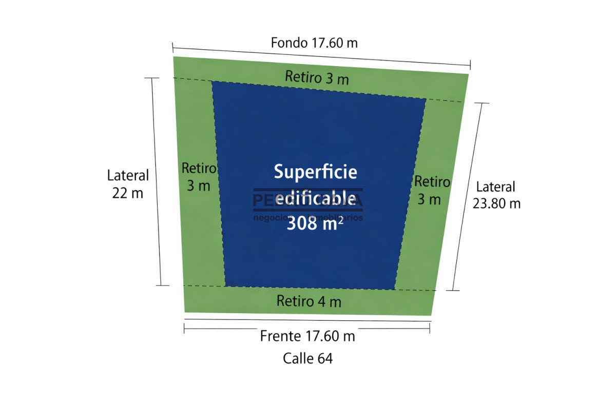 Terreno ID.337 - Terreno a la venta de 402 m² en Playa Hermosa, Piriapolis