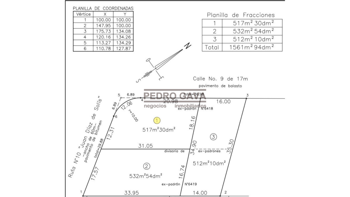 Terreno ID.130 - Excelente esquina en venta frente al mar en Balneario Playa Hermosa, Piriapolis