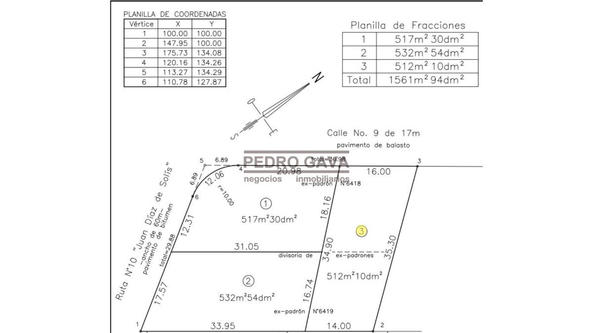Terreno ID.310 - Terreno a la venta  sobre calle 9 a metros del  mar - Playa Hermosa, Piriapolis