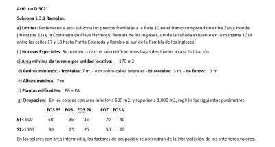 Terreno ID.357 - Terreno en venta en Punta Colorada, sobre Rambla con vista al mar, 1000 m²
