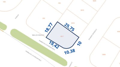 Terreno ID.315 - Terreno en venta frente a la Rambla de Piriápolis !!!!!