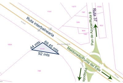 Terreno ID.170 - Excelente terreno para desarrollo logistico sobre Ruta Interbalnearia