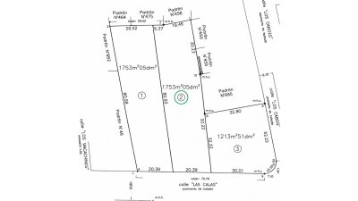 Terreno ID.360 - Terreno en venta en Balneario Las Flores, a metros del mar, 1.753 m² con excelente altura