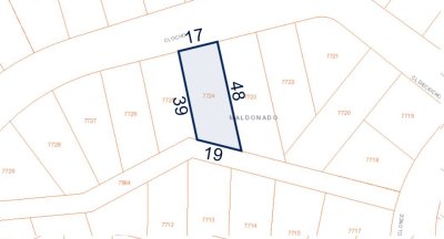 Terreno ID.199 - Terreno de 737 m2 a la venta en Piriapolis