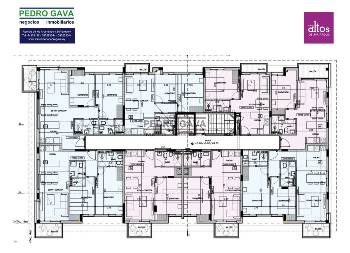 Apartamento ID.279 - Descubre tu lugar en Piriápolis!! : apartamento a estrenar de 2 dormitorios y 2 baños.