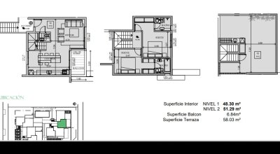 Apartamento ID.37 - APARTAMENTO A ESTRENAR EN MONTOYA CON VISTA AL MAR 2 DORMITORIOS