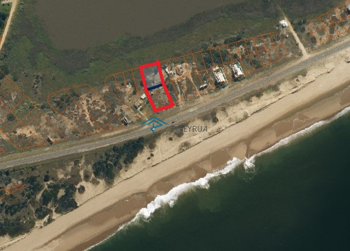 Terreno ID.368 - 2278 m2 primera linea al mar y la laguna. Santa Monica