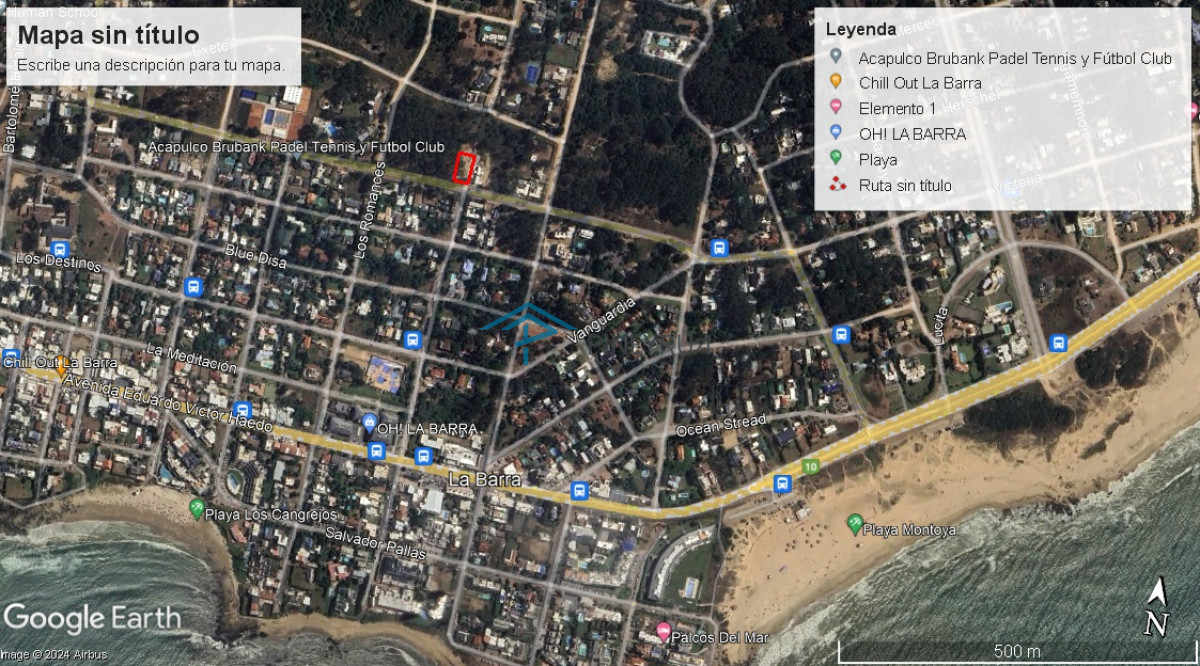 Terreno ID.370 - Excepcional  lote de 1200 m2 en La Barra, apto para propiedad horizontal