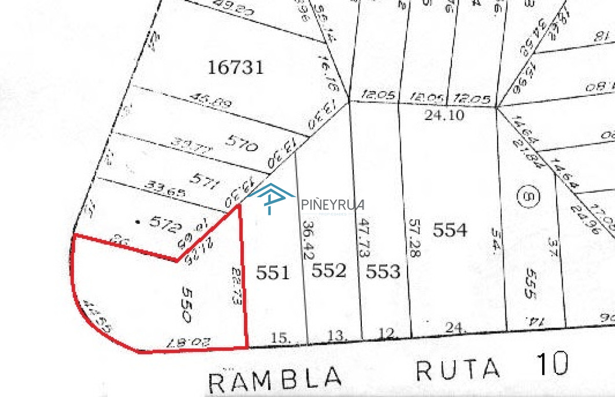 Terreno ID.98 - EN VENTA ESPECTACULAR LOTE ESQUINERO EN MONTOYA CON VISTA AL MAR