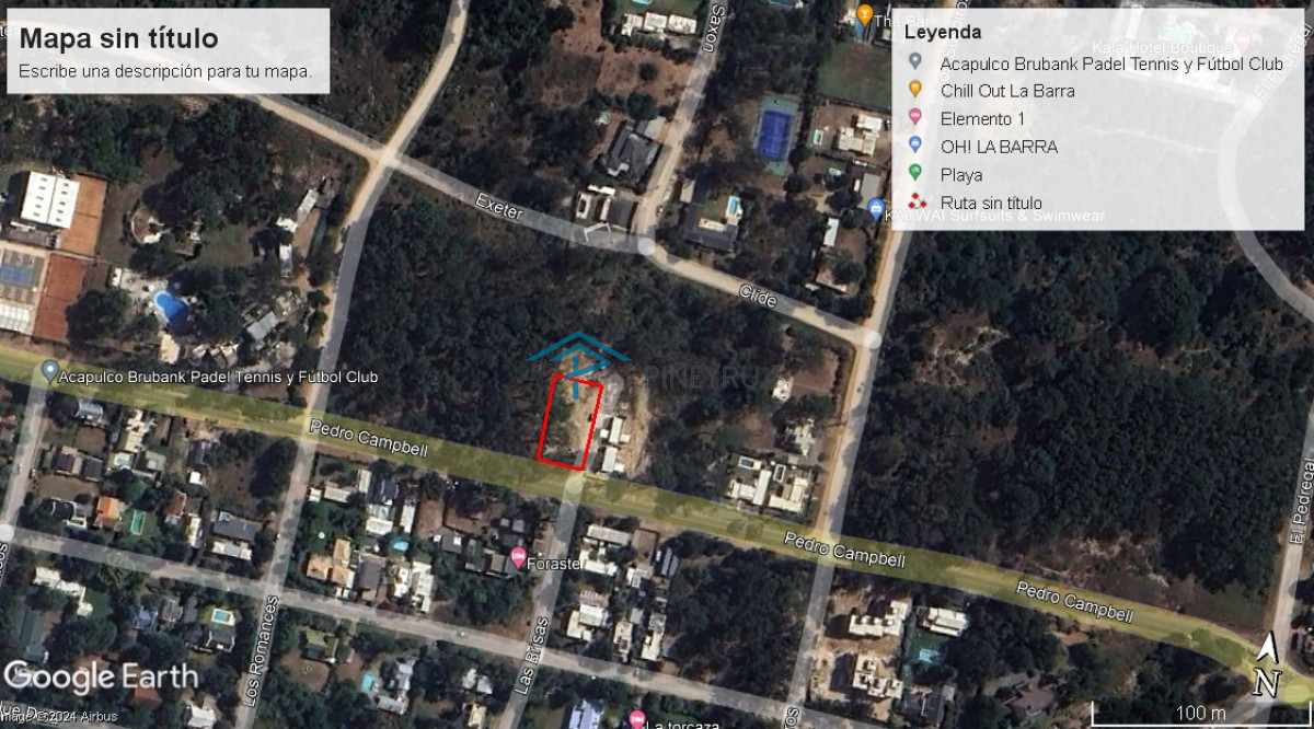 Terreno ID.370 - Excepcional  lote de 1200 m2 en La Barra, apto para propiedad horizontal