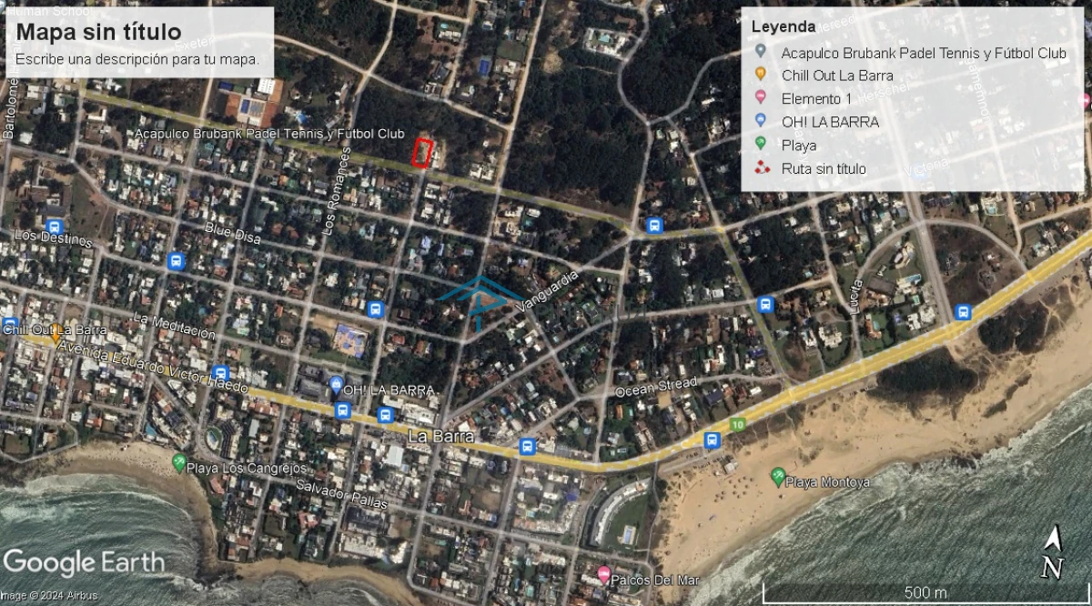 Excepcional  lote de 1200 m2 en La Barra, apto para propiedad horizontal