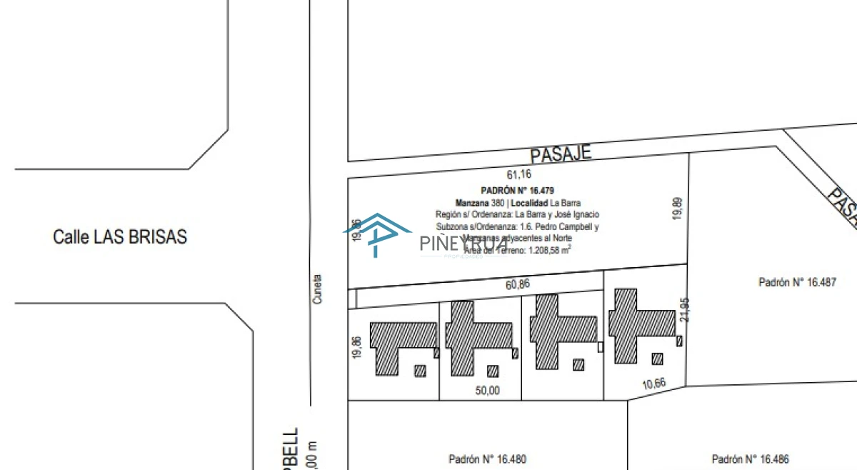 Excepcional  lote de 1200 m2 en La Barra, apto para propiedad horizontal