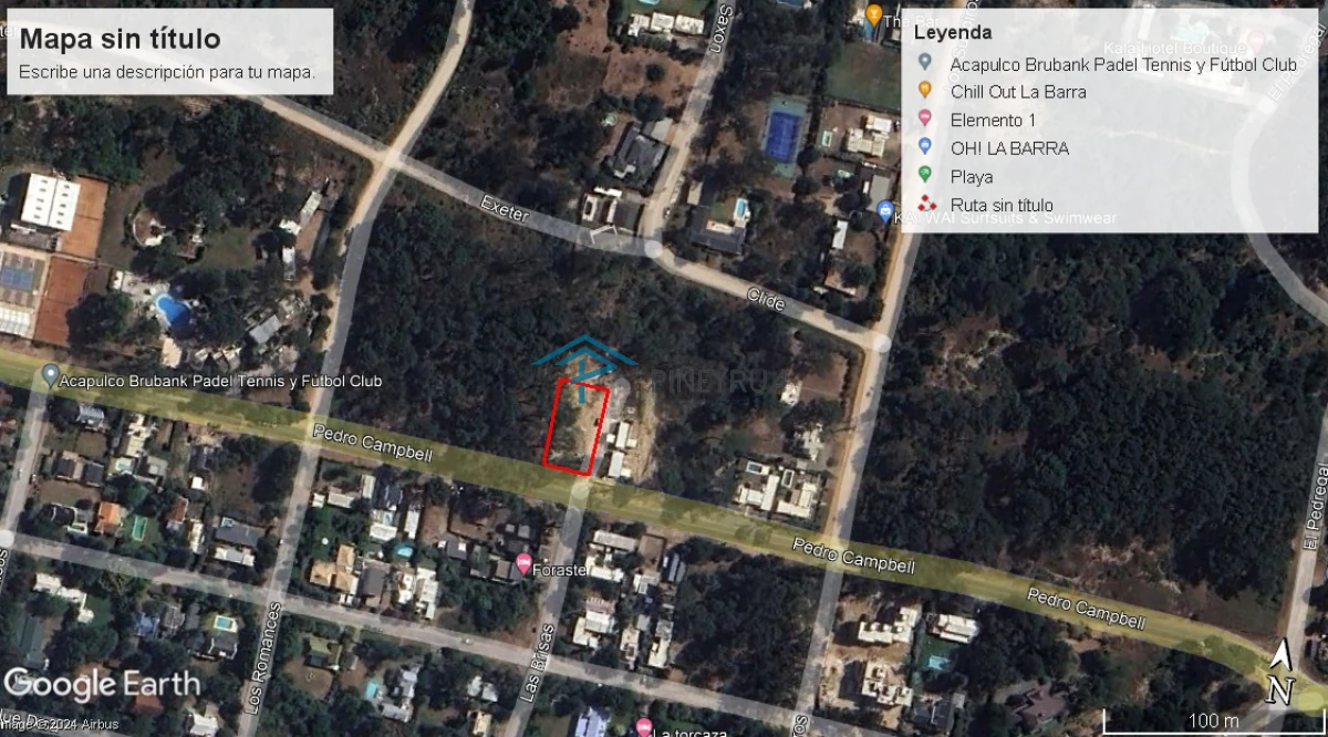 Excepcional  lote de 1200 m2 en La Barra, apto para propiedad horizontal