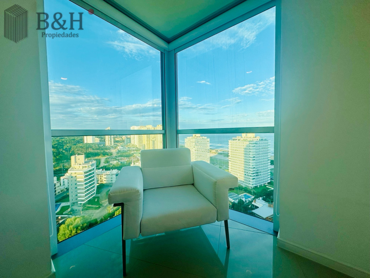 Apartamento ID.5870 - Venta apartamento 3 dormitorios vista al mar en Playa Brava
