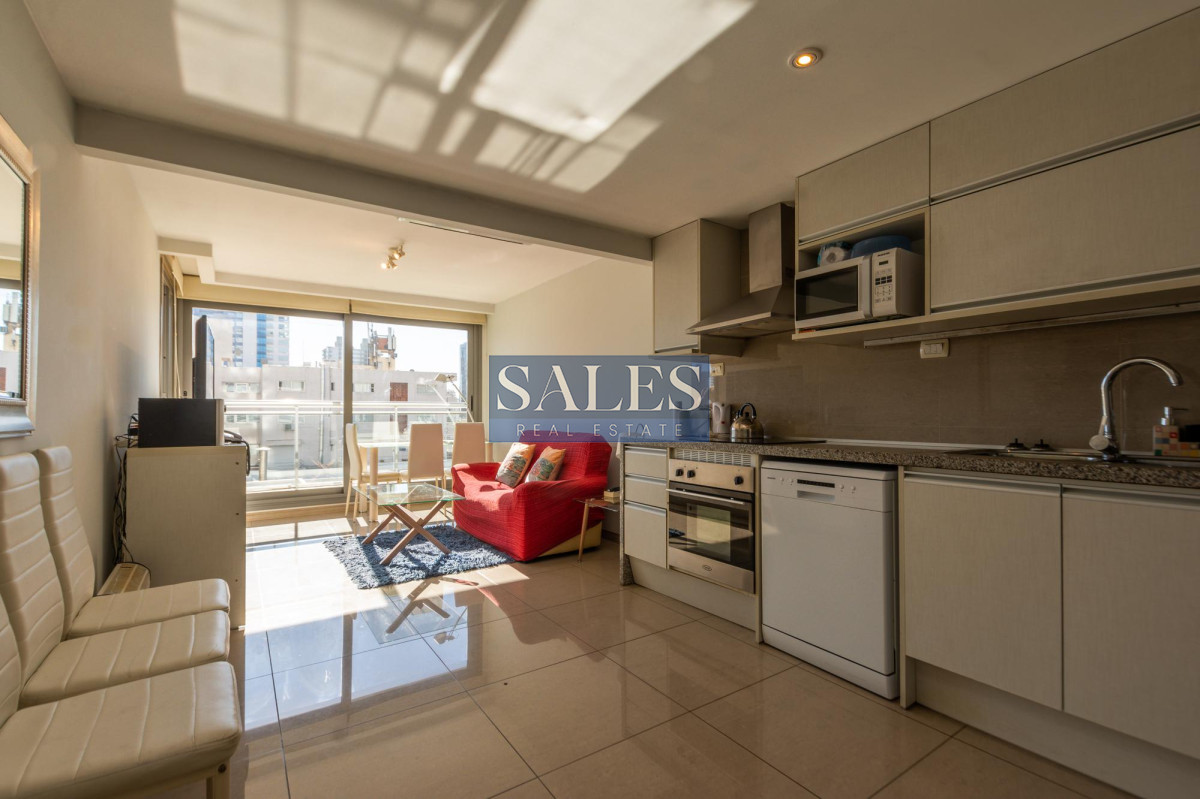 Apartamento ID.333 - Venta Apartamento un dormitorio y medio en Playa Brava Amenities en el piso 16