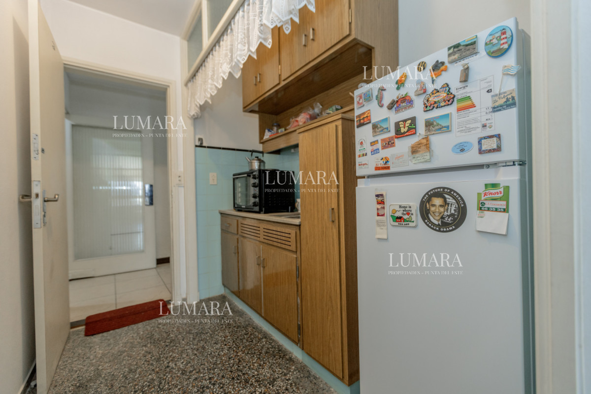 Apartamento ID.2703 - Apartamento monoambiente en venta - Primera línea vista al mar - Playa Mansa