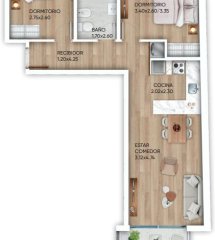 Venta Apartamento 2 dorm. Cordon Montevideo