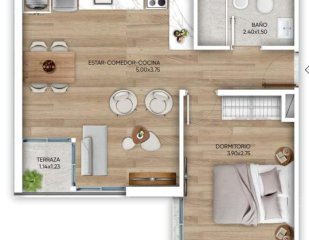 Venta apartamento 1 dormitorio Cordón Montevideo Ideal  Inversión