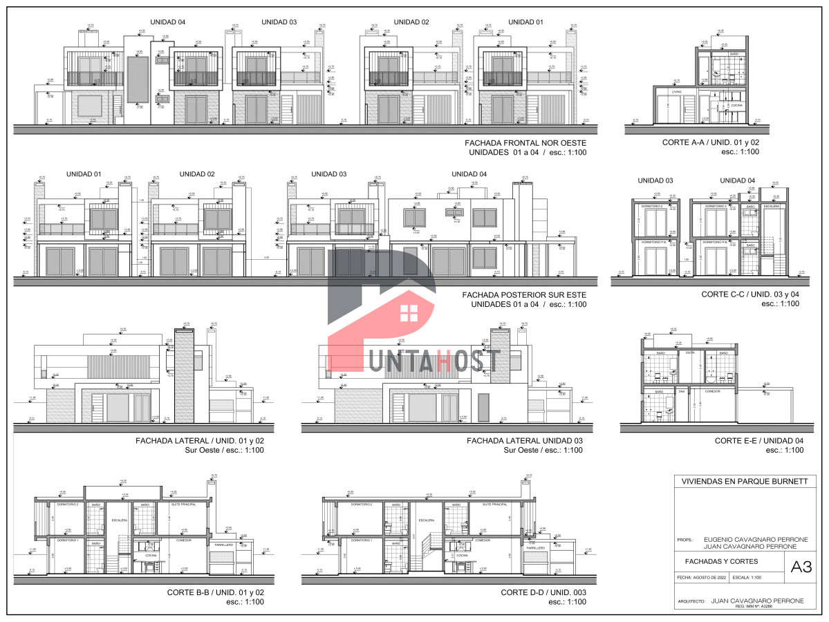 Casa ID.426 - Oportunidad En Construcción, Casa De 3 Dormitorios En Parque Burnett