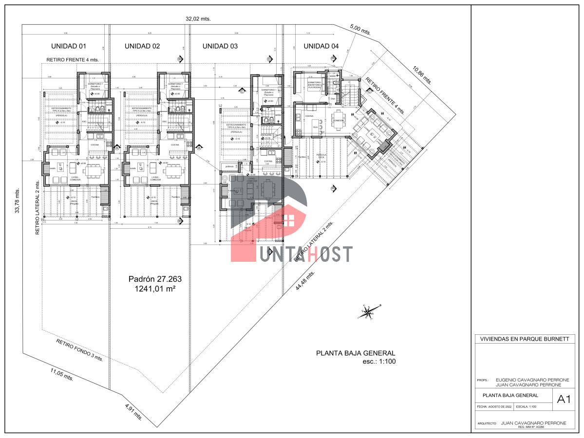 Casa ID.426 - Oportunidad En Construcción, Casa De 3 Dormitorios En Parque Burnett
