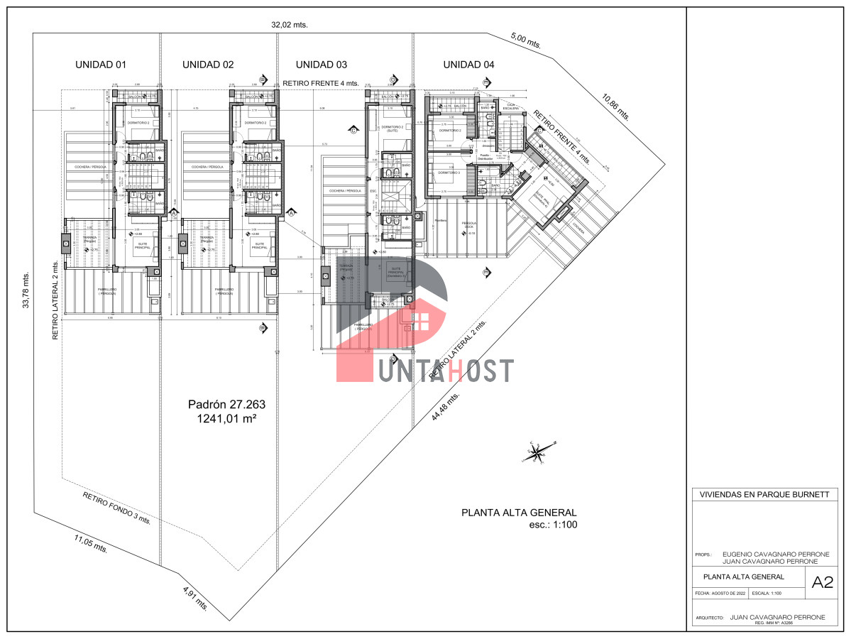 Casa ID.426 - Oportunidad En Construcción, Casa De 3 Dormitorios En Parque Burnett