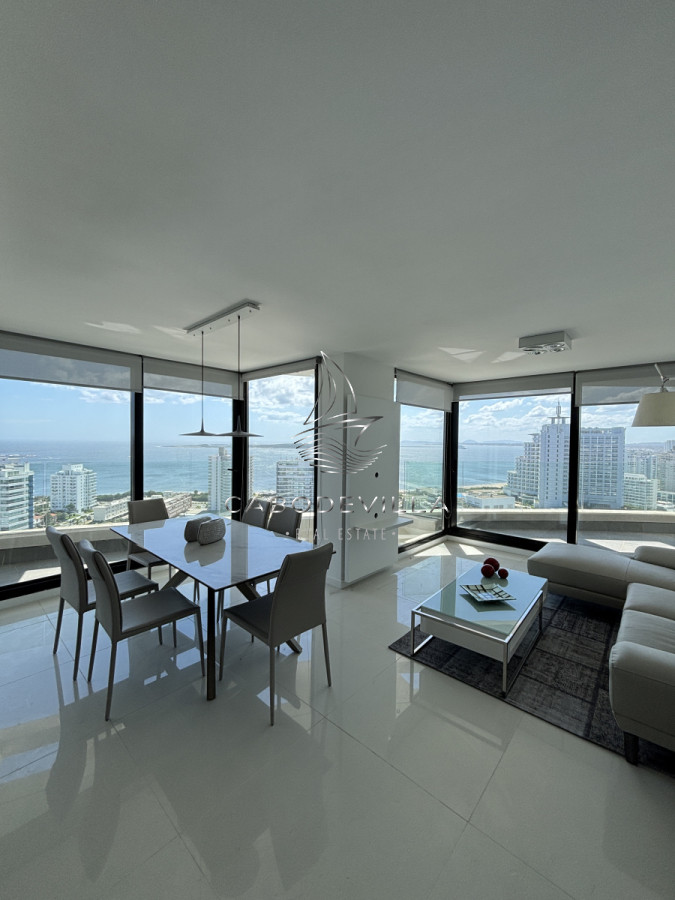 Apartamento ID.695 - En alquiler departamento de 3 suite con vista al mar 