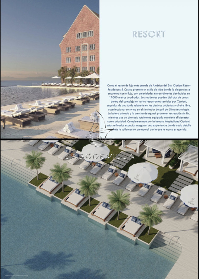 Apartamento ID.1028 - Departamento exclusivo en venta Cipriani Punta del Este 