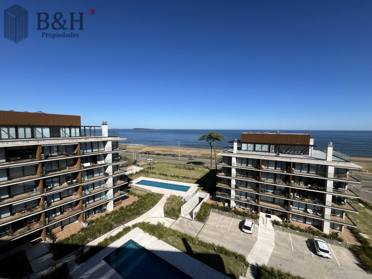 Apartamento ID.7119 - Apartamento de 2 dormitorios con vista al Mar en alquiler - Playa Mansa