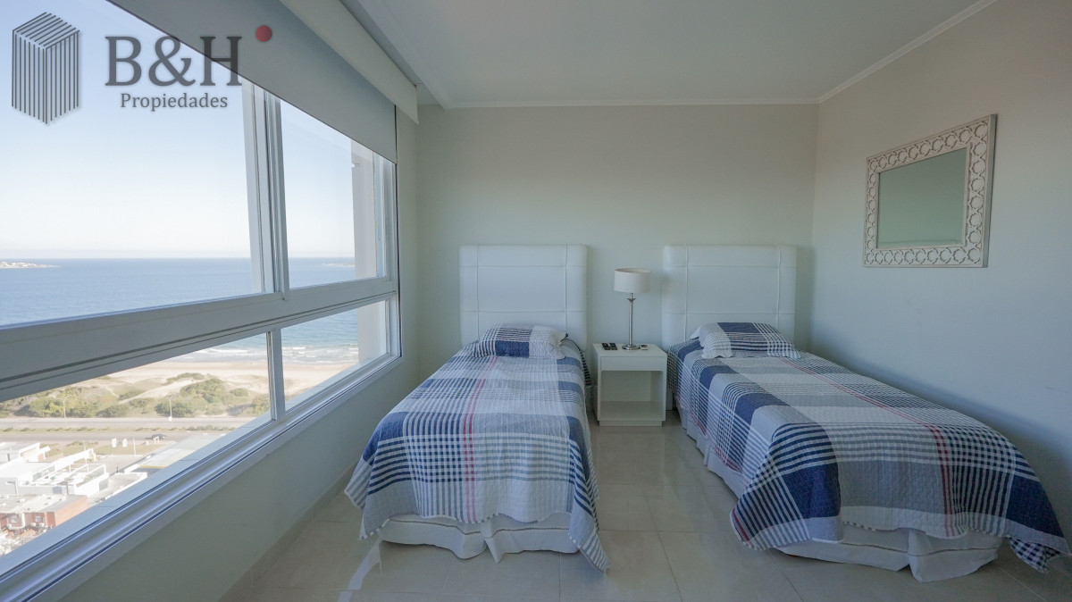 Apartamento ID.4809 - Apartamento de 3 dormitorios a la venta y en alquiler anual - Punta del Este 