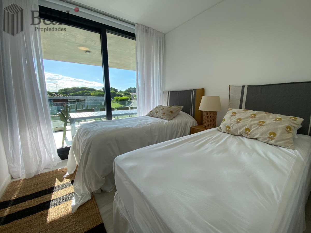 Apartamento ID.2595 - Espectacular apartamento en Aldeana Manantiales frente al mar de 3 dormitorios 